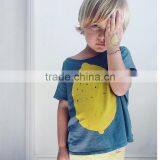S17512A 2017 Fashion Lemon Printed T-shirt Baby Boy T Shirts thumbnail-1