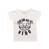 S17506A Boys Letter Cotton Baby Kids Shirts Fashion Children Tee Tops thumbnail-6