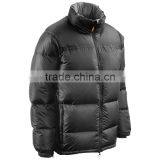 Waterproof Winter Duck Down Mens Black Jackets thumbnail-2