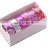 6 Pure Colors Washi Tape One Set Adhesive Paper Decorative Adhesive Paper thumbnail-4