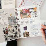 Full Color Printing Cardboard Sprial Binding Notebook ,cheap Office/school Supplies Custom thumbnail-2