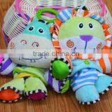 Colorful Animal Pulling Musical Plush Toys Baby Educational Plush Toys thumbnail-2