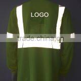 Men's Long Sleeve Heat-transfer Printing Warning T-shirt thumbnail-6