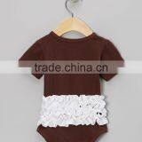 New Style Romper For Baby Cotton Ruffle Baby Romper Fancy Infant Girl Outfits RR90425-14 thumbnail-2