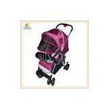 Awning Umbrella Stroller With Safety Belt Brakes Wheel , Baby Buggies