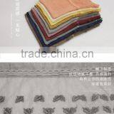 New Fashion Classic Plain Dyed TR Viscose Thin Leaf Silk Lace Trim Ribbon Hijab Scarf for Custom thumbnail-5