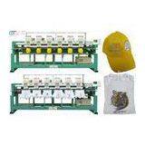 Six Head Clothes Nine Needle Digital Embroidery Machine With Servo Motor
