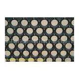 Anti - Skid Stone Gray Perforated Galvanized Sheet Metal / Perforated Metal Panels