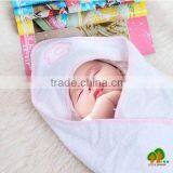 Plain White Baby Cape Towels thumbnail-1