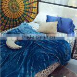 Supper Fashionable Solid Sherpa Fleece Blanket thumbnail-2