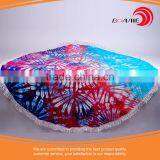 Summer Factory 2017 Hot Selling Girls Large Circle Round Beach Towel thumbnail-3