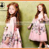 Girls Dresses 2016 New Girls Dresses Wholesale Colorful Tutu Dress Wedding Party Vintage Dress Kids Formal Dresses thumbnail-2