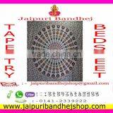 Indian Cotton Mandala Queen Tapestry For Ladies thumbnail-6
