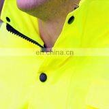 100% Polyester Safety Reflective Waterproof Raincoat 3 in 1 Jacket thumbnail-4