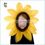Children Party Fancy Dress Hood Mask Sunflower Hats HPC-0270