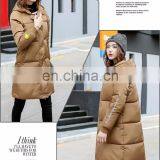 2017 New Down Jacket Korean Version of the Color Hooded Smile to Increase the Long Section of Women's Cotton Coat thumbnail-6