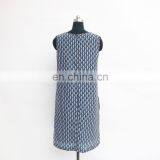 Hot Sale Fashion Casual Sleeveless Long Animal Print Shift Dress thumbnail-2