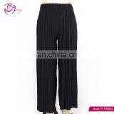 Guangzhou Polyester Fiber Plus Size Women Wholesale Ruffle Pants