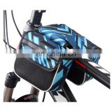 new blue waterproof pannier bike frame pannier bag