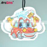 Custom Design Style Absorbent Make Hanging Paper Car Vent Air Freshener thumbnail-3