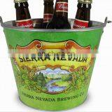 Large Aluminum Metal Champagne Beer Ice Buckets With Custom Logo thumbnail-2