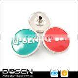 Colored Silver Metal Snap Buttons Round Snap Fastener Press On Buttons For Blazers Jacket Clothing Jeans Collection thumbnail-1
