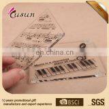 Promotion Cheap Square Custom Plastic Drink Clear Acrylic Coasters thumbnail-2