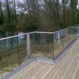 Aluminium Frameless Glass Balustrade System for Residential / Commerical Balocny / Fence Railing thumbnail-3