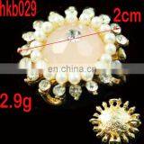 Small Crystal Button Decoration Rhinestone Button Accessories thumbnail-1