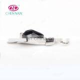 17*46 mm Black Virgin Marry Jewelry Necklace Drop Pendant Crystal Tray for Cabochon thumbnail-4