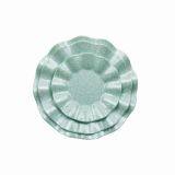 Plastic Ice-crack Design Melamine Plate Tray Table Tray for Irregular Plate Hotel Wholesale thumbnail-2