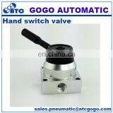 GOGO ATC 4 Way 3 Position Pneumatic Air Hand Pull Push Valve K34R8-L8 Port 1/4" BSP Manual Valve thumbnail-2