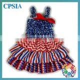 Baby Girls Satin Dress One Piece Party Wear Dress Western Dance Dress thumbnail-5