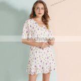 Women Summer High Quality Floral Dress and Lady Dress Wholesale Casual Dress thumbnail-1