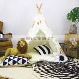 Kids Teepee Tent 100% Cotton Indoor & Outdoor Toddler Play House Eco-friendly Kids Toy Tent thumbnail-5
