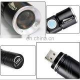 Mini USB Rechargeable Bike Bicycle LED Flashlight Waterproof thumbnail-6