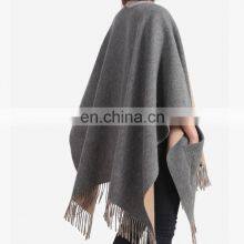 Женский новодизайнерский кэшмеровый кардиган-шаль-шапка thumbnail-2