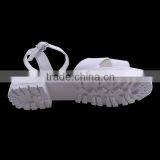 2016 New Modern Beautiful Summer New Design Girl Buckle Ankle Sandals Whole White thumbnail-6