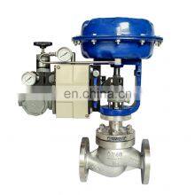 Pneumatic Modulating Valve Stainless Steel 304 ANSI Class 150 With Smart Positioner 4-20mA Pneumatic Valve thumbnail-1