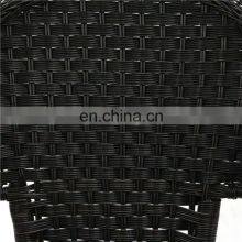 Stock Indoor & Outdoor PE Rattan Wicker Arm Chair Dining Chair With Cushion Patio Garden Furniture thumbnail-5