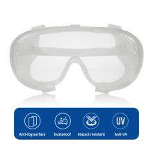 Fashion Transparent Personal Protective Goggle Anti Fog UV Safety Goggles Glasses