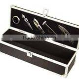 Aluminum Profile Fireproof Shell Wine Bottle Carrying Case With Lock thumbnail-1