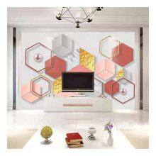 Forest Flower Designs Indoor Home Decor Wall Murals 4D 8D Wall Paper Murals Dropshipping thumbnail-4