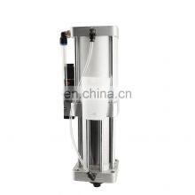 China Supplier 0.6Mpa Aluminum PKT Series Booster Pressure Air Pneumatic Cylinders With 1 Year Warranty