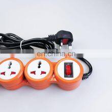 High Quality Universal Power Socket ExtensionBlister Packaging Extension Cord Socket Orange Special Shape Wholesale Socket thumbnail-4
