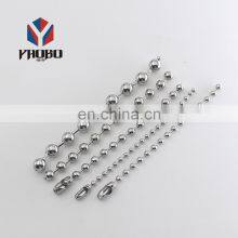 Made In Chain Good Quality Metal 36'' Necklace Ball Bead Chain Stainless Steel thumbnail-2