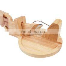 Gourmet Charcuterie Slicer Guillotine Wood Meat Cutting Board thumbnail-1