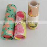 Colorful paper lip gloss tube package