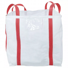 Polypropylene Fibc Jumbo Bags 1 Ton Load Full Sewing High Tensile Strength conical bag, tunnel bag