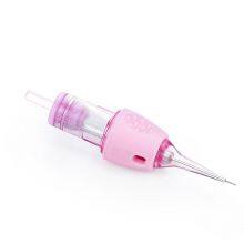 Wholesale Pink Tattoo Needle Universal Cartridge Needles Permanent Makeup Cartridge Tattoo Needles With Membrane thumbnail-2